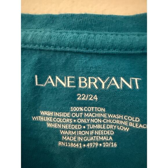 Lane Bryant Size 22/24 Tie Dye short Sleeve t shirt - Picture 4 of 6
